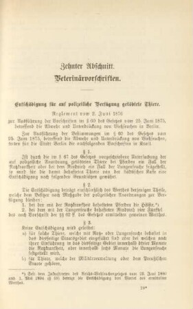 Zehnter Abschnitt