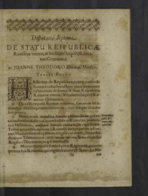 Disputatio septima