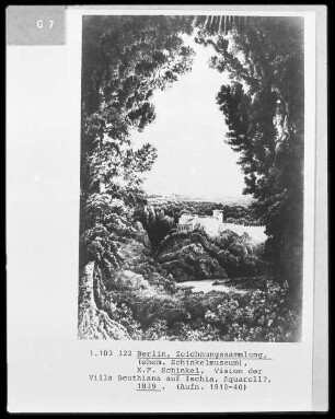 Vision der Villa Beuthiana auf Ischia