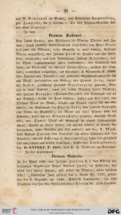 kleinen Kabinet