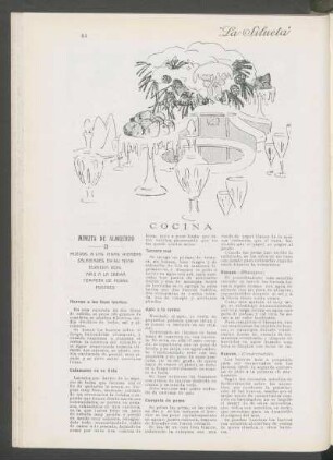 Cocina : Minuta de Almuerzo