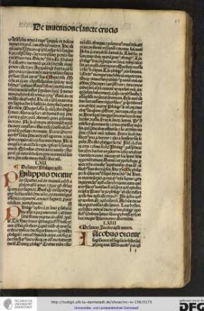 Philippus dicitur os lampadis vel os manuum vel dicitur a philos quod est amor et yper quod est super quasi amator supernorum.