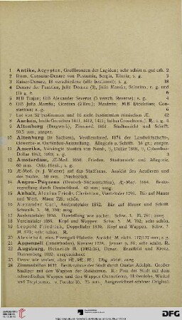 [Gold-, Silber- und Denkmünzen] (Nr. 1-61)