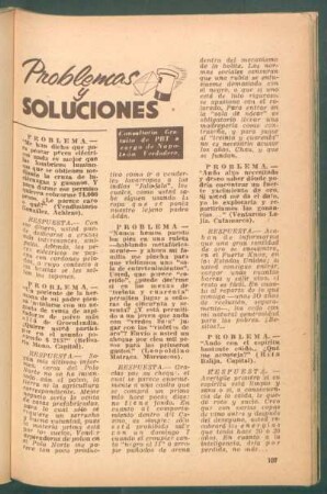 Problemas y soluciones : Problemas y soluciones