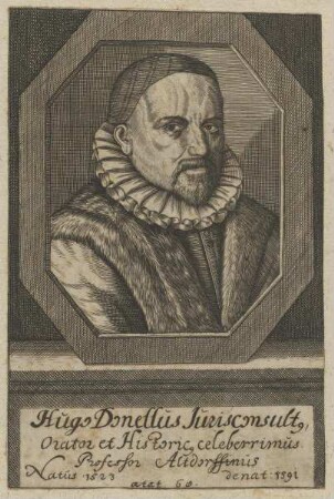 Bildnis des Hugo Donellus