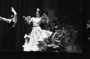 Freiburg: Stadthalle; Europafestival, spanische Tanzgruppe