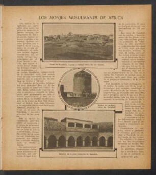 Los monjes musulmanes de Africa