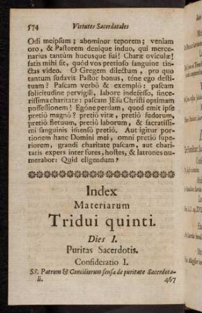 574-576, Index Materiarum Tridui quinti