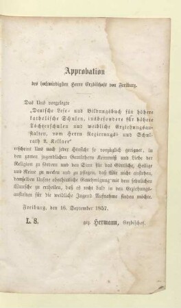 Approbation