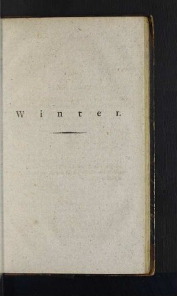 Winter.