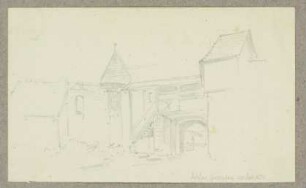 Tor auf Burg Guttenberg