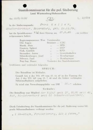 Keller, Franz
