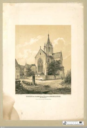 Kirche des ehemaligen Klosters Bebenhausen bei Tübingen