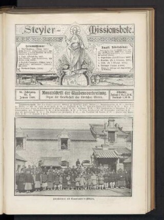 36. Jahrgang. Nr. 4. Januar 1909
