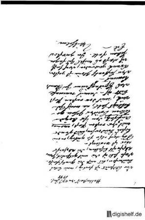 1: Brief von Johann Wilhelm Ludwig Gleim an Daniel Konrad Vollrath Gleim