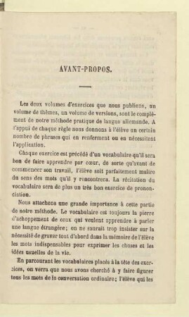 Avant-propos