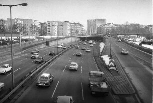 Berlin: Stadtautobahn; Tunneleinfahrt Halensee