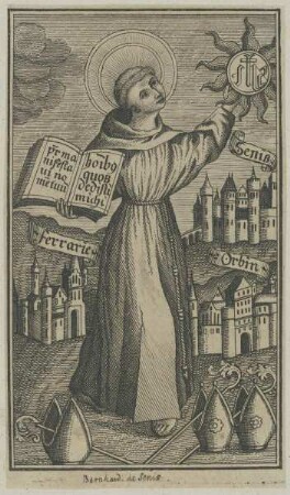 Bildnis des Bernhard de Sensis