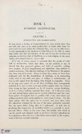Book I: Buddhist Architecture