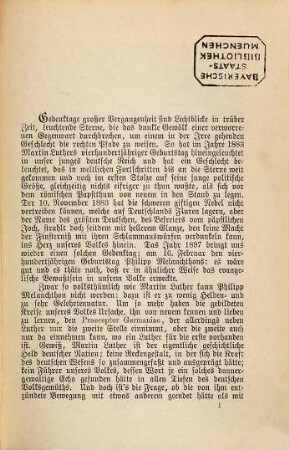 Philipp Melanchthon und sein Antheil an der deutschen Reformation : Festschrift zum vierhundertjährigen Geburtstag des Reformators
