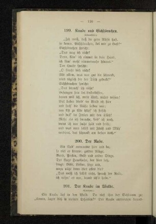 201. Der Knabe im Walde.