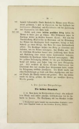 b. Die Zeit der Bürgerkriege