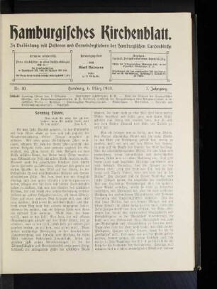 Sonntag Lätare