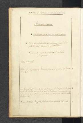 A. Philologia classica in universum