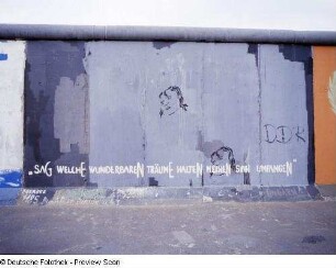 Sag, welch wunderbare Träume... : Sag, welch wunderbare Träume...Bild 77 der East Side Gallery