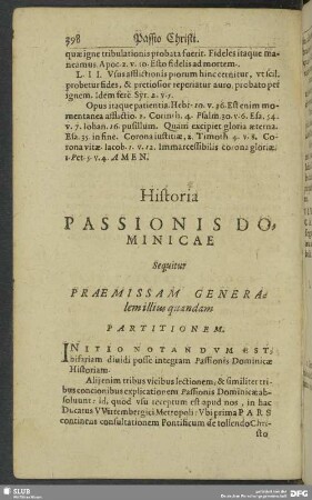 [Pars II.] Passio Christi