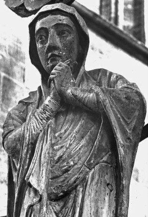 Halberstadt, Dom St. Stephanus und St. Sixtus, Chor, Triumphkreuzgruppe, Maria