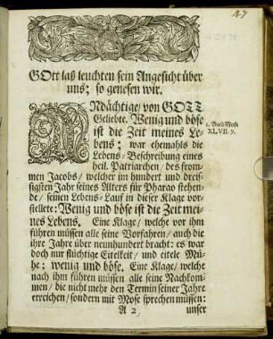 [Leich-Predigt.]