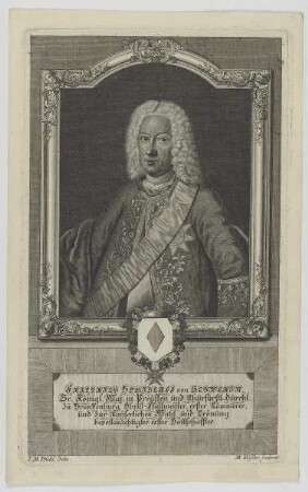Bildnis des Friedrich Bogislav Graf von Schwerin