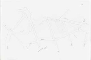 Straßenkonzept für den Zentralen Bereich, Berlin Schinkelwettbewerb 1983: Teil-Lageplan 1:1000