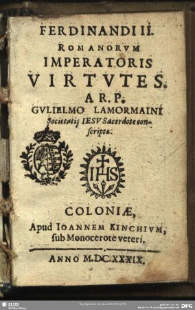 Ferdinandi II. Romanorum Imperatoris Virtutes