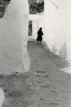 Der kleine Ort Chora auf der Insel Samos
