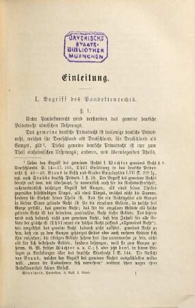 Lehrbuch des Pandektenrechts, 1