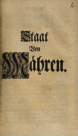 Staat Von Mähren