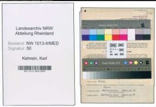Entnazifizierung Karl Kehrein , geb. 29.11.1904 (Dentist)