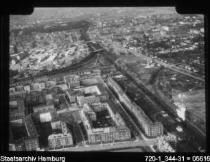 Luftbild Hamm- Eilbek- Wandsbek