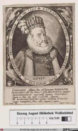 Bildnis Rudolf II., römisch-deutscher Kaiser (reg. 1576-1612)