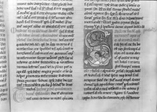 Petri Lambordi commentarii in Psalmos — Initial S, Folio fol. 129 r