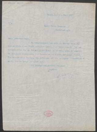 Brief an Frantisek Neumann : 10.03.1913