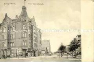 Postkarte aus Kiel-Wik: "Prinz Heinrichstrasse"