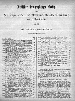 No. 24, 27. Juni 1889