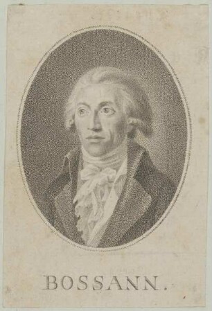Bildnis des Friedrich Bossann
