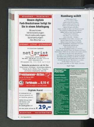 Rezept im Februar