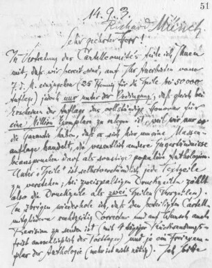 Brief an den Richard-Münch-Verlag