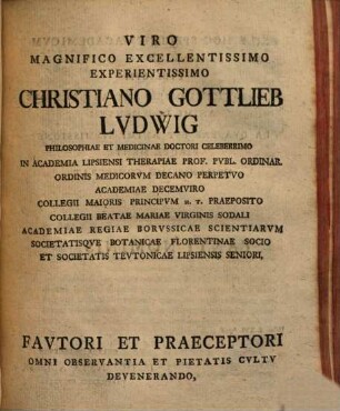 Dissertatio Inauguralis Chemico-Medica De Antimonio Variisque Eius Tincturis Cum Alcalinis Menstruis Factis