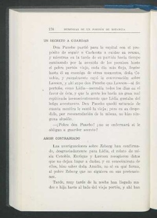 Un secreto a guardar
